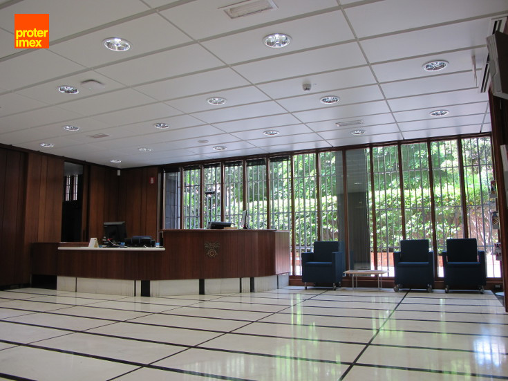 Soffitto riscaldamento e raffrescamento radiante